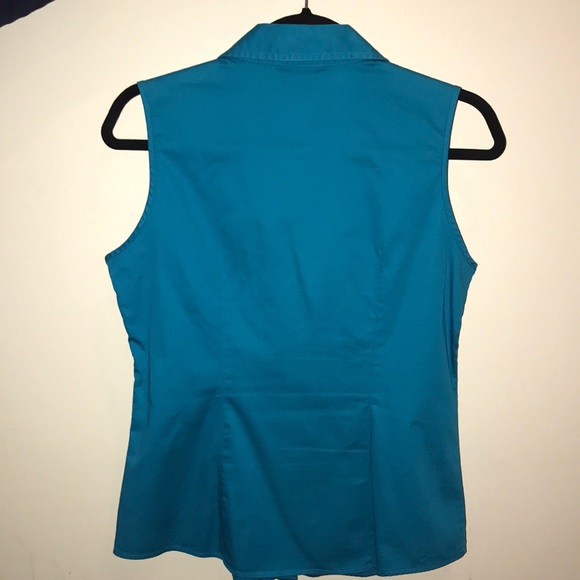 Banana Republic Turquoise Button Up - Picture 2 of 3